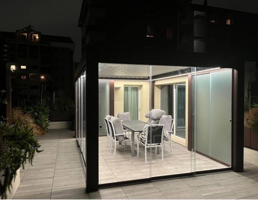 Vetrate panoramiche a Bergamo